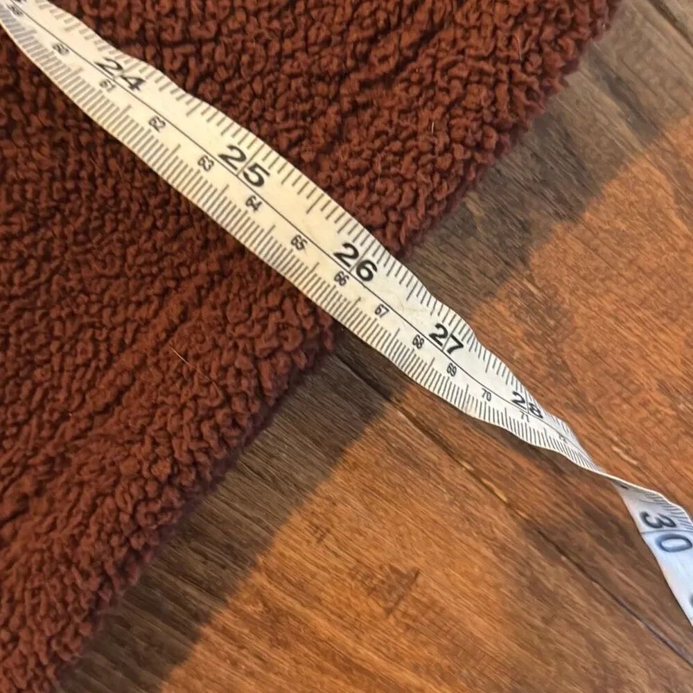 Offline by Aerie NWOT burgundy fleece quarter zip - Picture 5 of 11